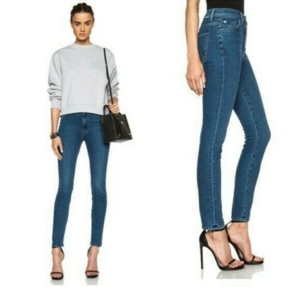 MOTHER x Candice Swanepoel High Rise Swooner Jeans